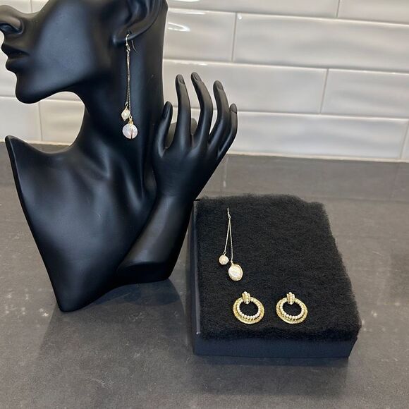 Pearl Earring Bundle Set - Picture 1 of 5